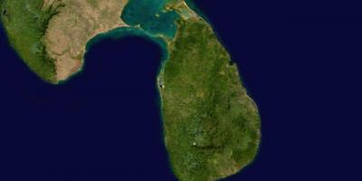 آنلاین نقشه های ماهواره ای از سریلانکا