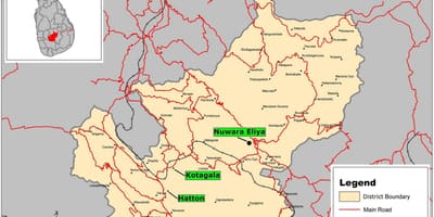 نقشه riverston سریلانکا